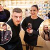 Rolandas Mackevičius su mama, Ieva Mackevičienė, Simona Bandita, Justinas Jankevičius ir Greta Mikalauskytė