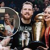 Ignas Brazdeikis su žmona Jasmina