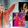 Robbie Williamso koncerto akimirka