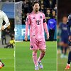 Kylianas Mbappe, Lionelis Messi ir Ousmane'as Dembele