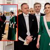 Inga Ruginienė Lietuvos pirmosios poros valstybinėje&nbsp;vakarienėje Danijos karaliaus ir karalienės garbei