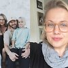 Jurgita Kierė su &scaron;eima