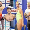 Garsenybės varžėsi plaukimo lenktynėse
