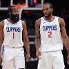 Jamesas Hardenas ir Kawhi Leonardas