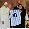Popiežius Pranci&scaron;kus ir Diego Maradona