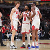 Matas Buzelis, Coby White'as, Jalenas Smithas