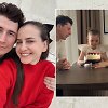 Roberta Orlauskaitė su vyru Gediminu ir dukra Elze