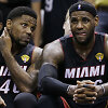 Udonis Haslemas ir LeBronas Jamesas