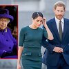 Princas Harry ir Meghan Markle, karalienė Elžbieta II