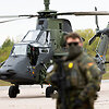  Pratybų &bdquo;Griffin Lightning 2025&ldquo; pristatymas ir Lietuvoje dislokuotų Vokietijos sraigtasparnių pakilimas