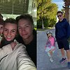 Ričardas Berankis su &scaron;eima