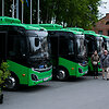 Į Kretingos rajono gatves i&scaron;rieda 10 naujų elektrinių autobusų