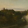 Vincentas Slendzinskis (1838&ndash;1909). Vilniaus Bernardinų sodas ir pilies kalnas. 1886. Drobė, aliejus. Lietuvos nacionalinis dailės muziejus
