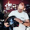 Motociklininkas Aidas Bubinas