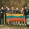 Lietuvos atstovai &bdquo;Rallye Prague Revival&ldquo;: Ignas Kazlauskas su Evelina Žvinakevičiūte,  Andrius Velička ir &scaron;turmanas Linas Žvinakevičius, Arūnas Lekavičius su Kastyčiu &Scaron;vedu