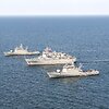 Kariniai laivai Baltijos jūroje