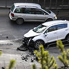 &bdquo;Kia&ldquo; avarija Geležinio vilko gatvėje