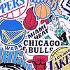 NBA komandų logotipai