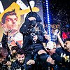 Maxas Verstappenas užsitikrino ketvirtą čempiono titulą.