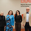 I&scaron; kairės: prof. dr. Rita Raudeliūnaitė, prof. dr. Vida Gudžinskienė, dr. Dovilė Lisauskienė, dr. Justinas Sadauskas