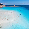 La Pelosa paplūdimys Sardinijoje