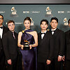 &bdquo;Grammy&ldquo; apdovanojimų laimėtojai i&scaron; Pietų Korėjos / AMY SUSSMAN / Getty Images via AFP