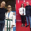 Monika Aželionytė su treneriu Dariumi Jukoniu