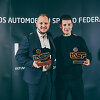 Ovidijus Va&scaron;takas ir Matas Žalandauskas atsiėmė 2025 metų sezono trofėjus