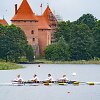 Lietuvos irkluotojai &scaron;alia Trakų pilies