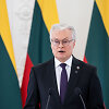 Prezidento Gitano Nausėdos ir Estijos Prezidento Alaro Kariso bendra spaudos konferencija