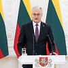 Prezidento Gitano Nausėdos ir Kipro vadovo Nikoso Christodoulideso spaudos konferencija