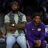 LeBronas Jamesas ir sūnus Bronny Jamesas