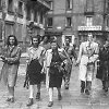 Italų partizanės Milane