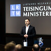 Naujas Kalėjimų tarnybos vadovas Mindaugas Kairys davė priesaiką Teisingumo ministerijoje 