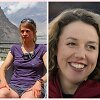 Laura Dehlmeier (de&scaron;inėje) žuvus kalnuose apie nelaimę ir gelbėjimo operaciją pasakojo jos kalnų draugai.