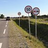 Kelio ženklų mi&scaron;kas kelyje Vievis-Auk&scaron;tadvaris