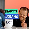 Dominykas Klajumas, stopkadras i&scaron; laidos &bdquo;Ko nesakyti&ldquo;