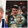 Oleksandras Usykas kviečia Donaldą Trumpą į Kyjivą