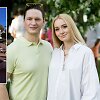Rūta Elžbieta Mazurevičiūtė-Pitkauskienė su vyru Mantu
