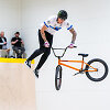 Vilniuje vyko tarptautinės BMX freestyle varžybos &bdquo;Ride The Dragon&ldquo;. Dylanas Hessey