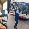 Troleibuso vairuotoja Inga Vosylienė