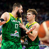 Jonas Valančiūnas ir Rokas Jokubaitis