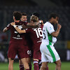 Gvidas Gineitis su &bdquo;Torino&ldquo; komanda &scaron;venčia įvartį.
