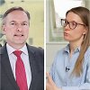 Rytis Ambrazevičius, Ingrida Kalinauskienė. 15min ir &bdquo;Laisvės TV&ldquo; nuotr.