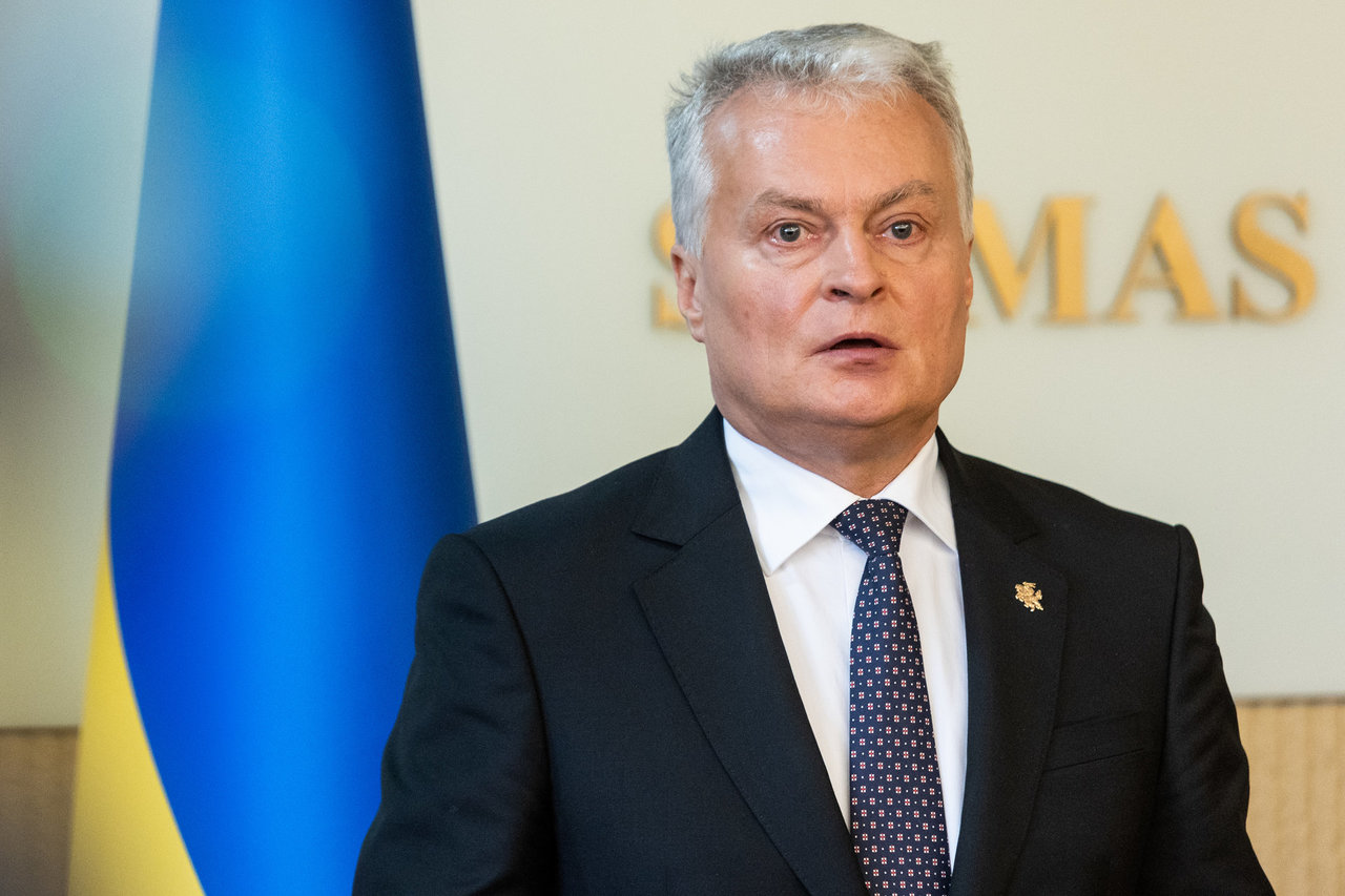 G.Nausėda: Lietuva niekada nepripažins referendumų okupuotose Ukrainos teritorijose