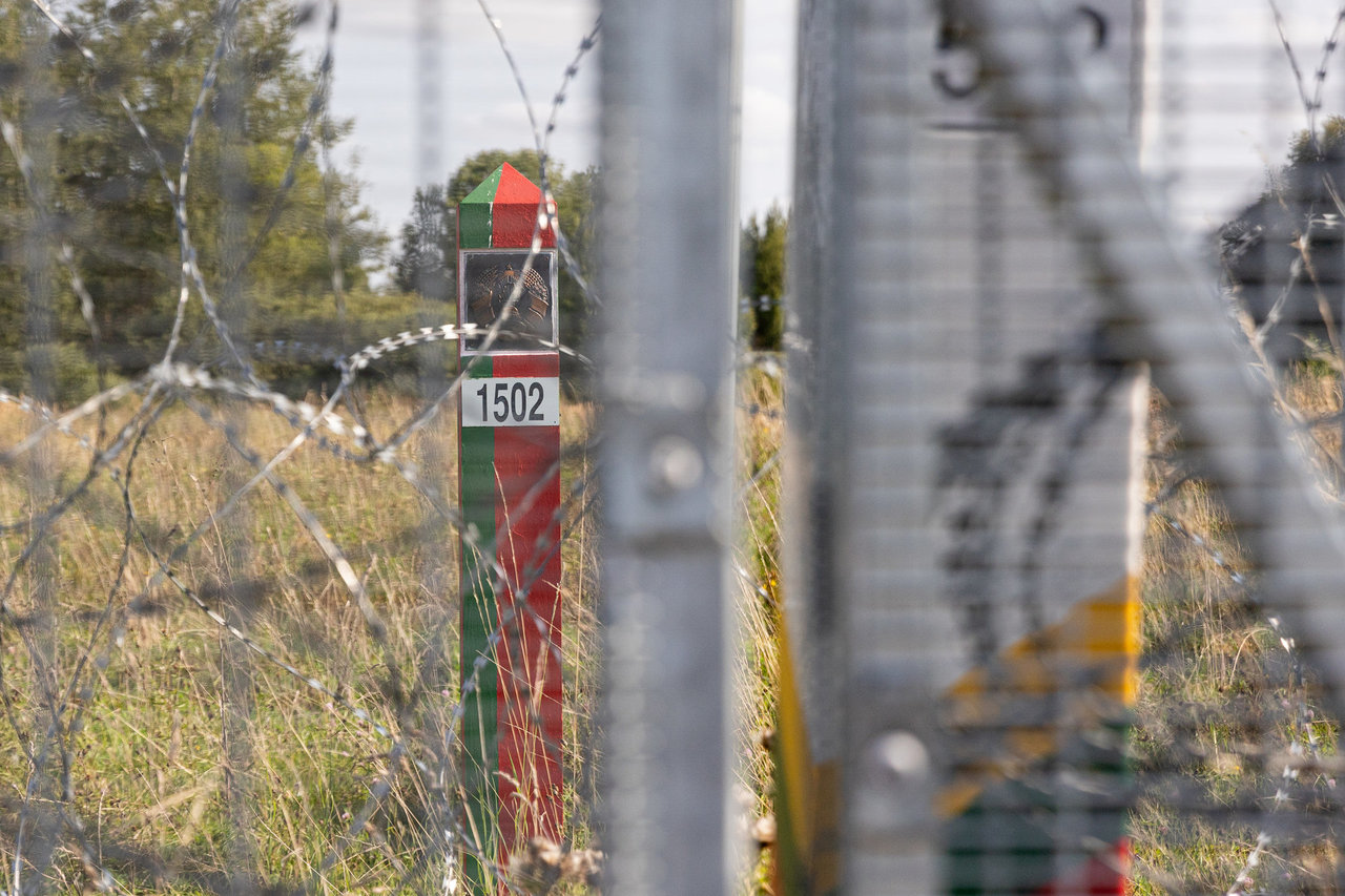 Pasienyje su Baltarusija apgręžtas vienas neteisėtas migrantas