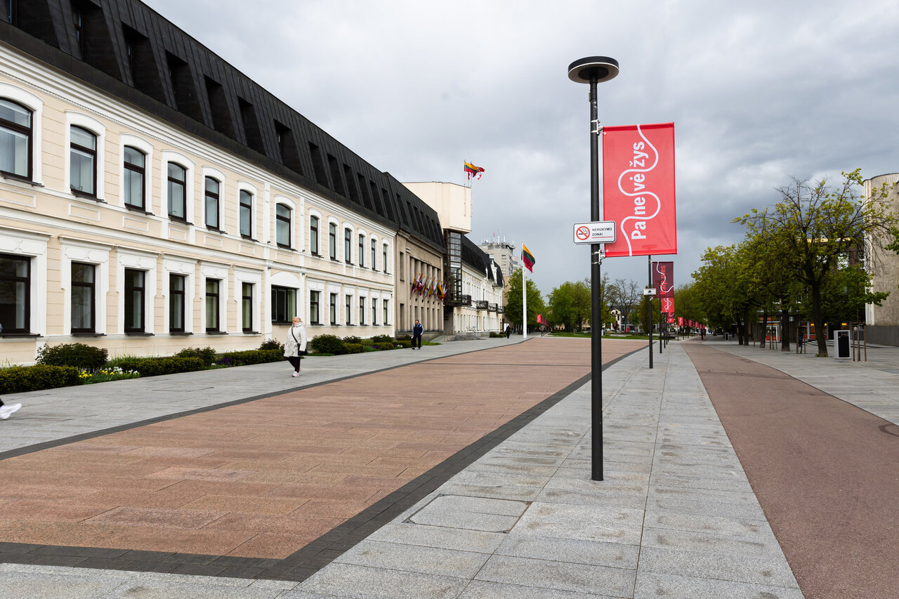 Vyriausybei suteikus Literatų skvero pavadinimą, Panevėžys šią erdvę ketina įrengti 2029 metais