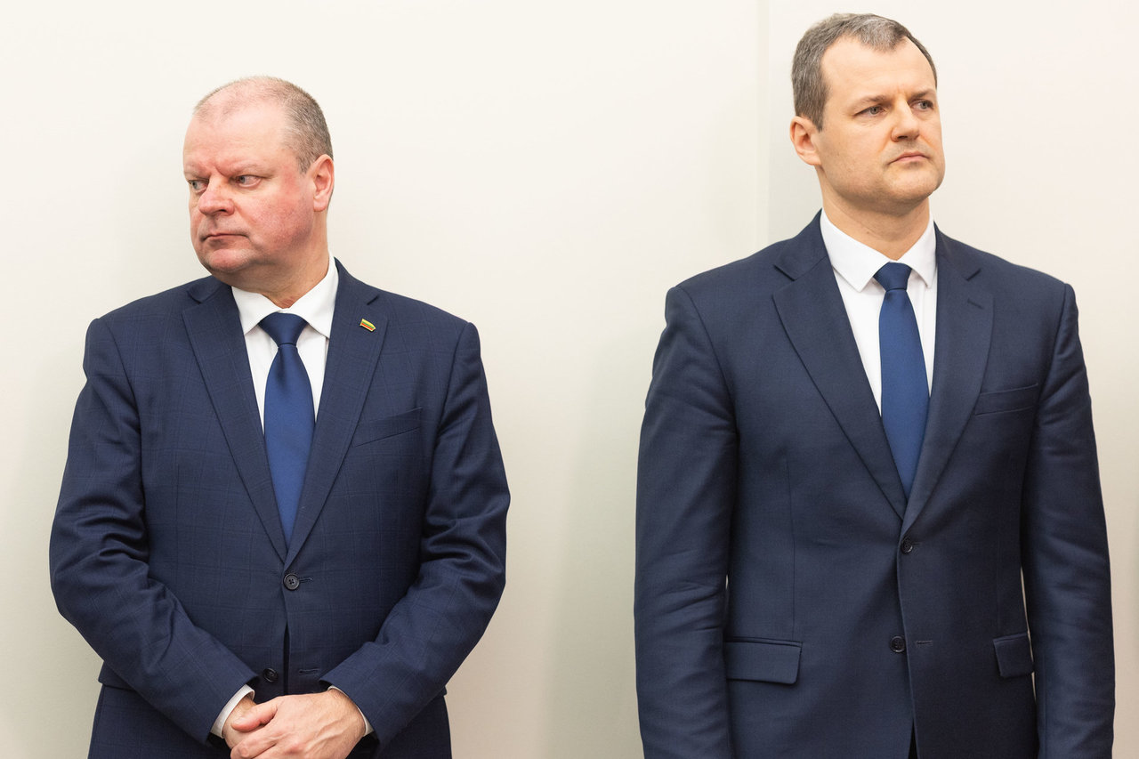 Palucko ir Skvernelio teniso partija: kas realizuos dalinės parlamentarų neliečiamybės idėją?