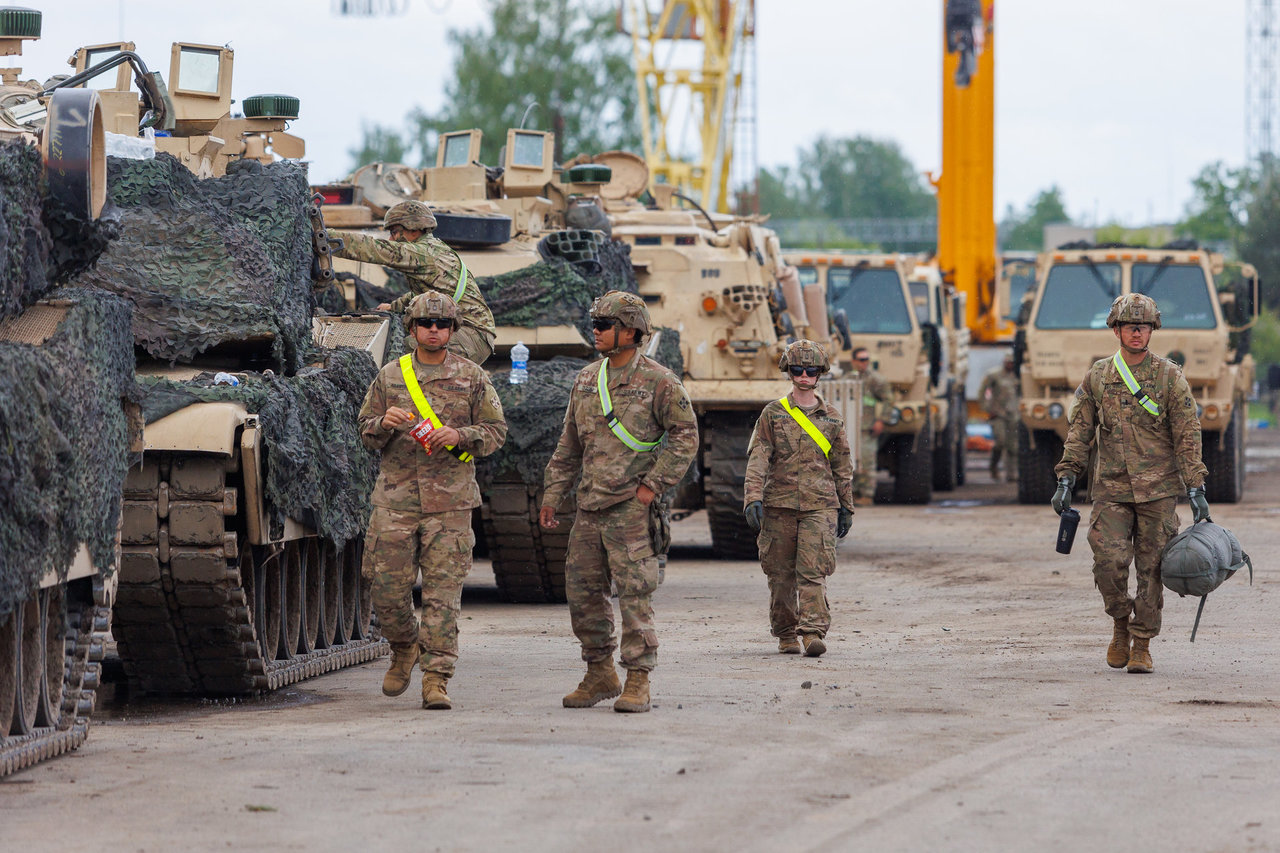 В Литву по программе НАТО прибыла ротационная смена португальских военных