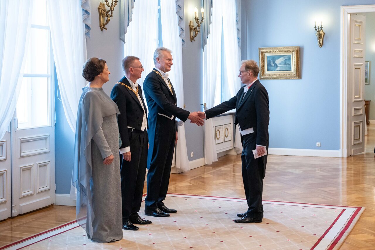 KU rektoriui – Latvijos valstybės apdovanojimas